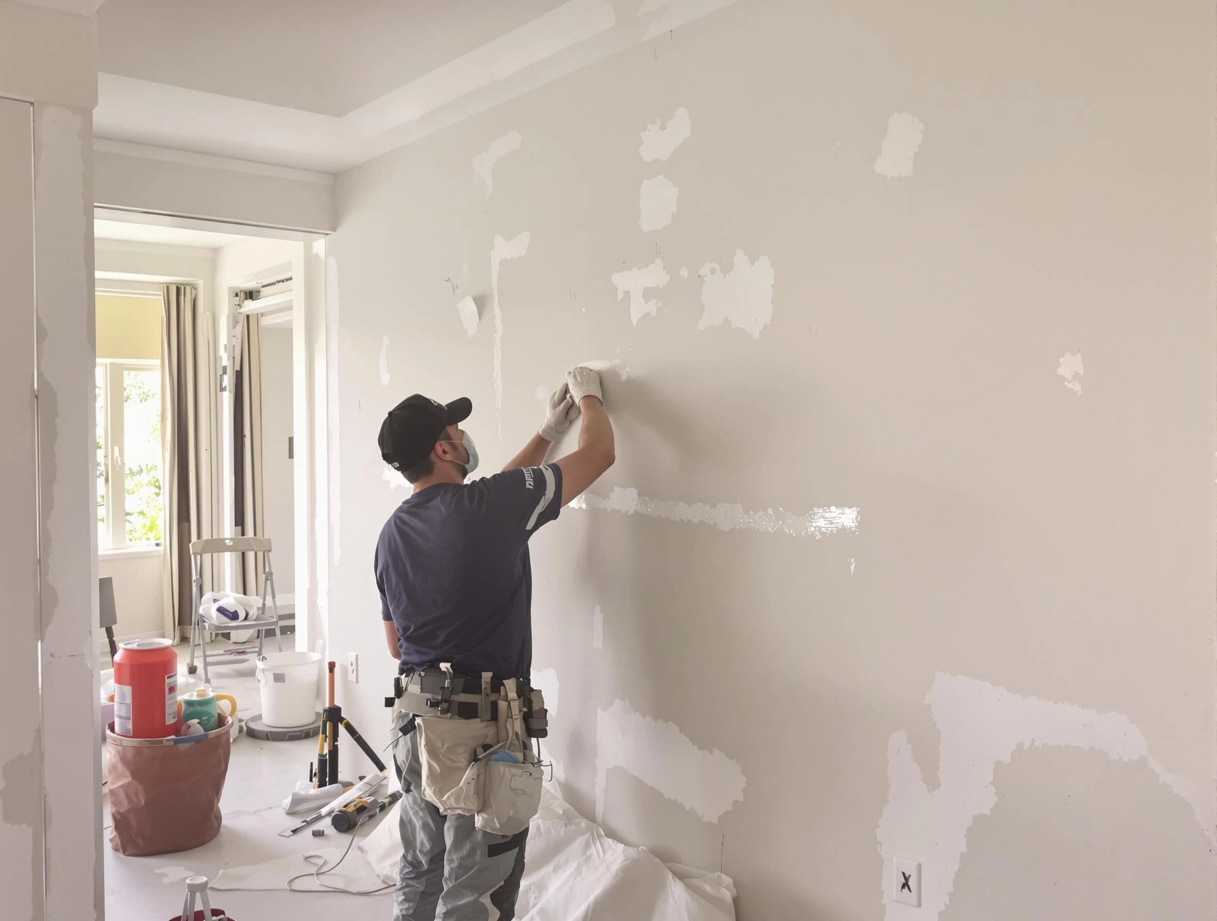 Taping and mudding service by Mayfield Heights House Painters in Mayfield Heights